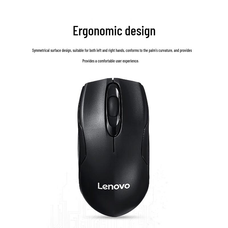 Lenovo KN101 Wireless Keyboard and Mouse Combo