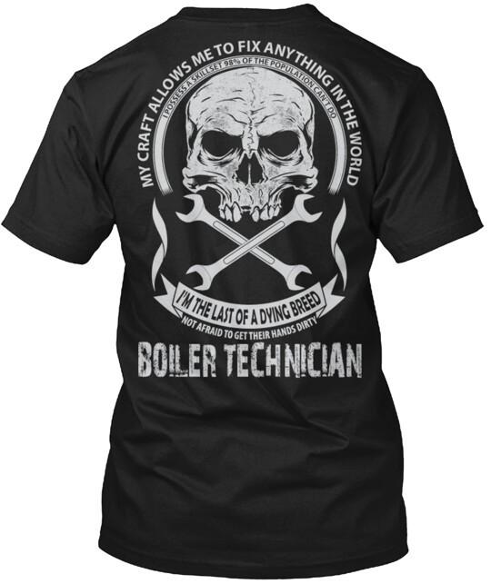 Boiler Technician My Craft  Made in the USA Size S to 5XL Unisex T-Shirt XXL