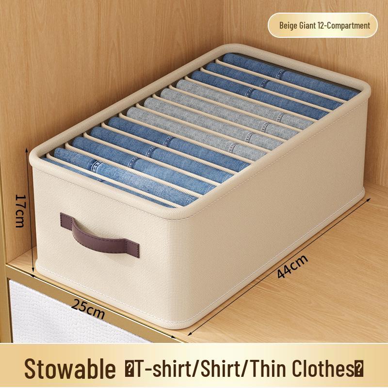 Cutie de depozitare durabilă din nailon cu 16 straturi Divizor multifuncțional pentru dulap Perfect pentru organizarea dulapului din dormitor și depozitarea hainelor