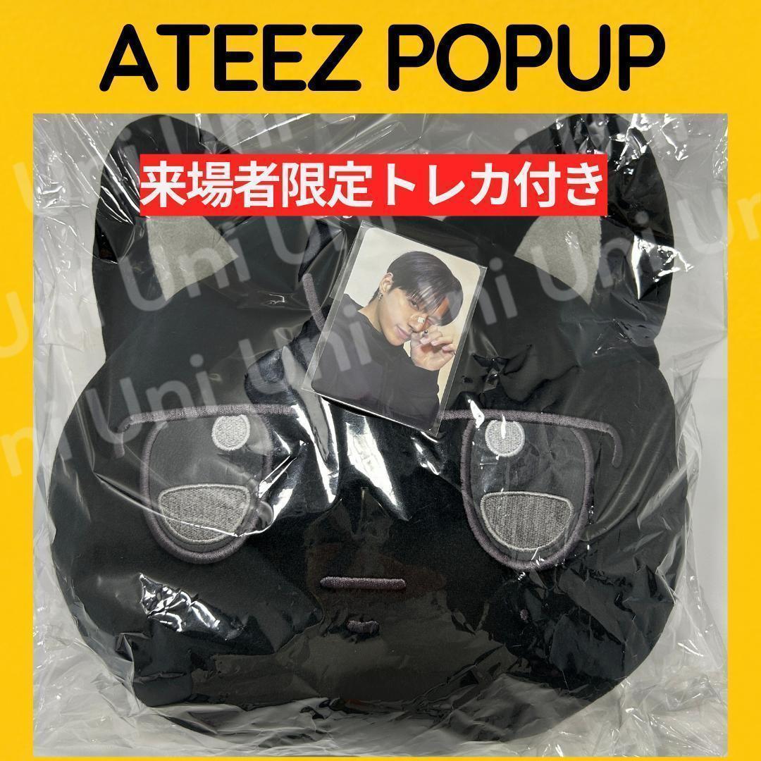 

[USED] ATEEZ Wooyoung POPUP Cushion with Trading Card D866