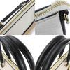 Used COACH Handbag F73715 leather white beige 2WAY