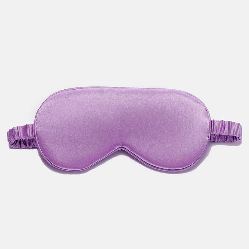 Imitation Seide Weiche Schlafmaske Blockiert Licht Schlafmaske Augen Schlafhilfe für Reisen Augenbinde Nacht Atmungsaktive Augenklappe