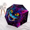 1pc Art Cat Automatic Opening and Closing Umbrella - Suitable for Various Occasions, Outdoor Activities, Lightweight and Durable Automatic Foldin