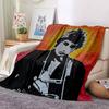 Retro Cool B-Bob Dylan Merchandise Blanket Fleece Home Popular Singer Throw Blanket Cozy Ultra-Soft for Couch Quilt