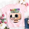 Dandys World Tričko Dětské otec matka Móda Ležérní Kreslená Trička Pánské Dospívající Chlapci Volné O-výstřih Krátký Rukáv Letní Oblečení