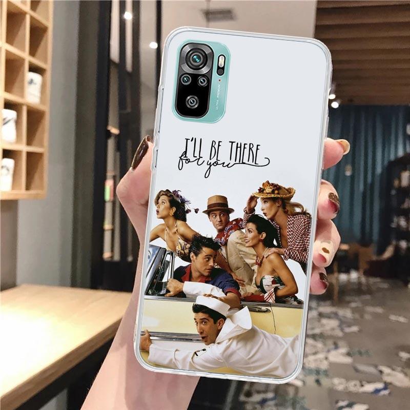 Friends Tv Show Funny Family Soft Phone Case For Xiaomi Redmi Note 12 12S 13 14 11 11S 10 Pro 10S 11T 11E Plus 14Pro Pattern Cov