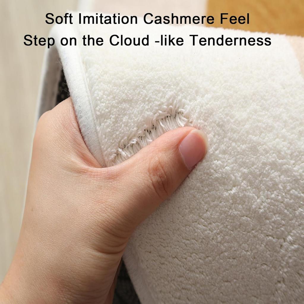 HM&DX Cartoon Shark Shaped Bathroom Rugs,Absorbent Non-Slip Bath Rugs,Comfort Washable Shower Rug,Kitchen Sink Bedroom Floor Mat Carpet Area