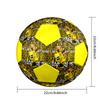 1PC Haaland Talent Size 5 Soccer Ball PrahaIndoor Soccer Ball Colorful All Ages Machine Stitched PVC Competition Ready Durable High-Bounce