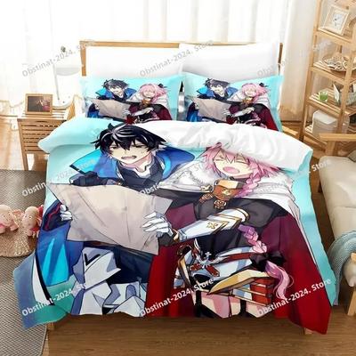 Neues Anime Fate - Astolfo Bettwäsche Set Bedrucktes Bettwäsche Set Mit Kissenbezug Bettbezug Weich Einzel Doppel Queen Super King Größe