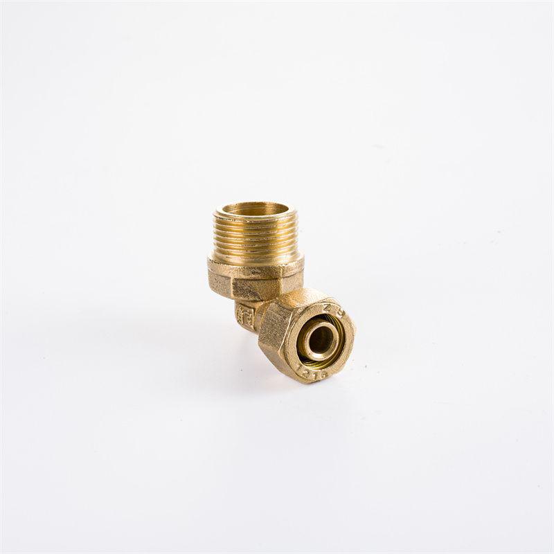 Solar Water Heater Fitting Kit: 1216 & 1620 Pipes, Aluminum-Plastic, Copper Elbows, Internal/External Threads, Tees