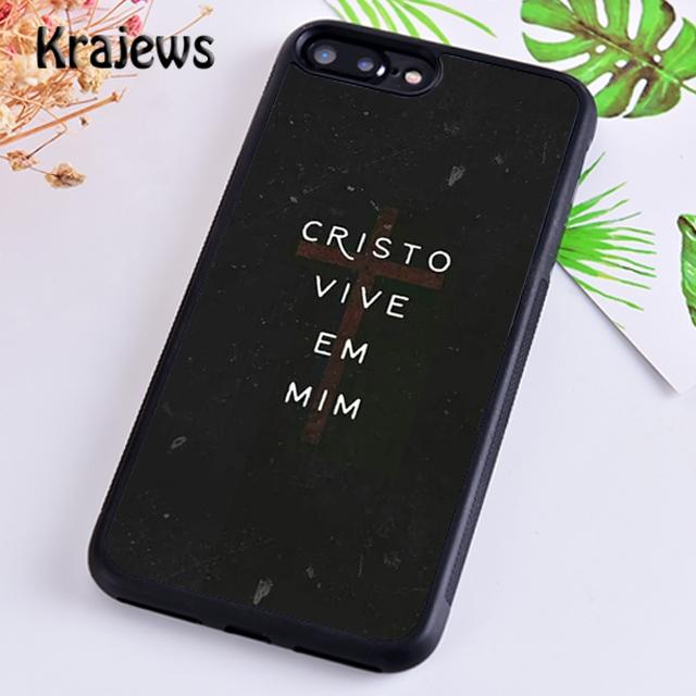 

Krajews I LOVE Jesus Christ Christian Cross Phone Case Cover For iPhone 17 Air 16 15 14 plus 11 12 13 pro max iPhone 13