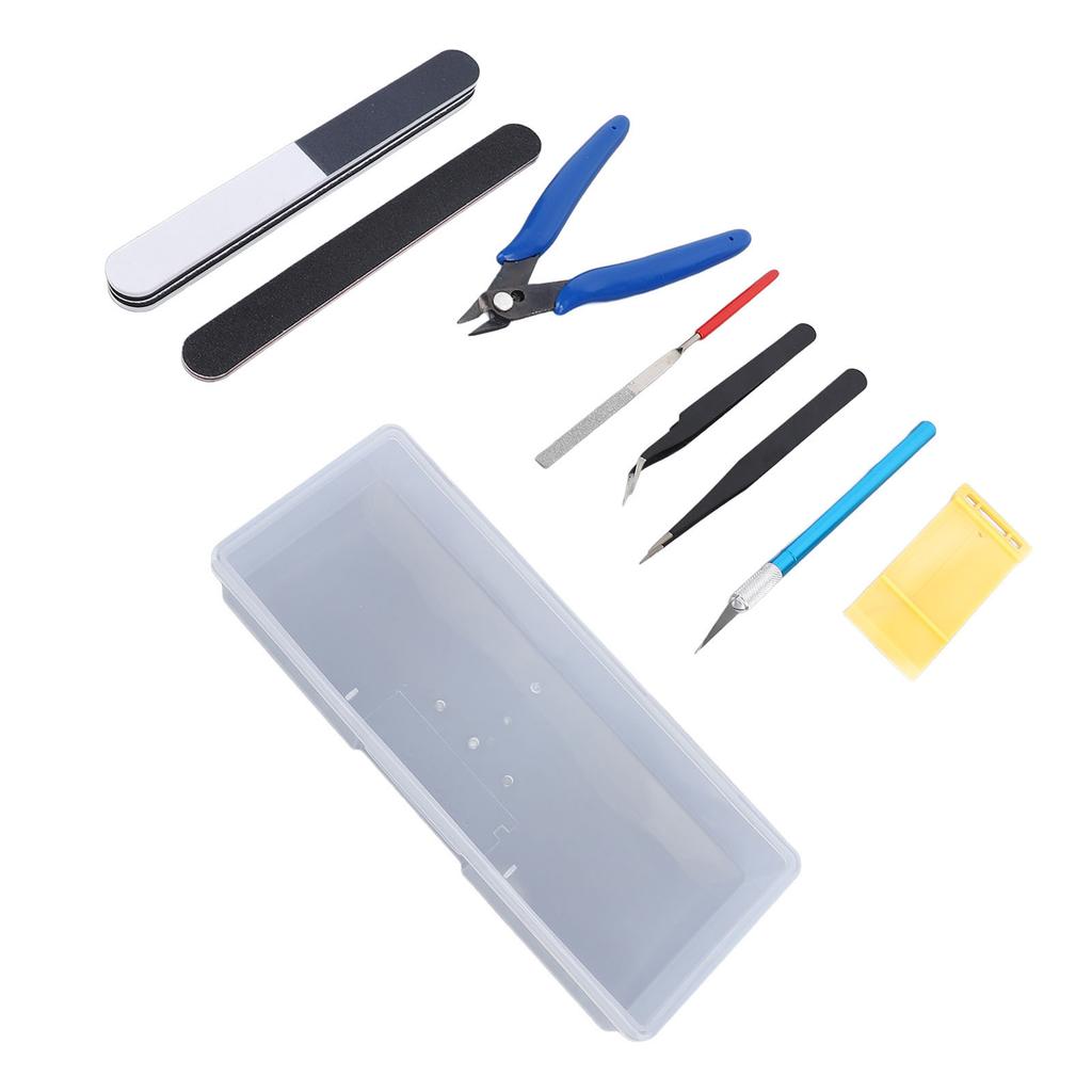 Modellbauwerkzeuge Bastelset Leichtgewichtig Tragbar Modellbauer Grundwerkzeuge Bastelset für Handarbeit