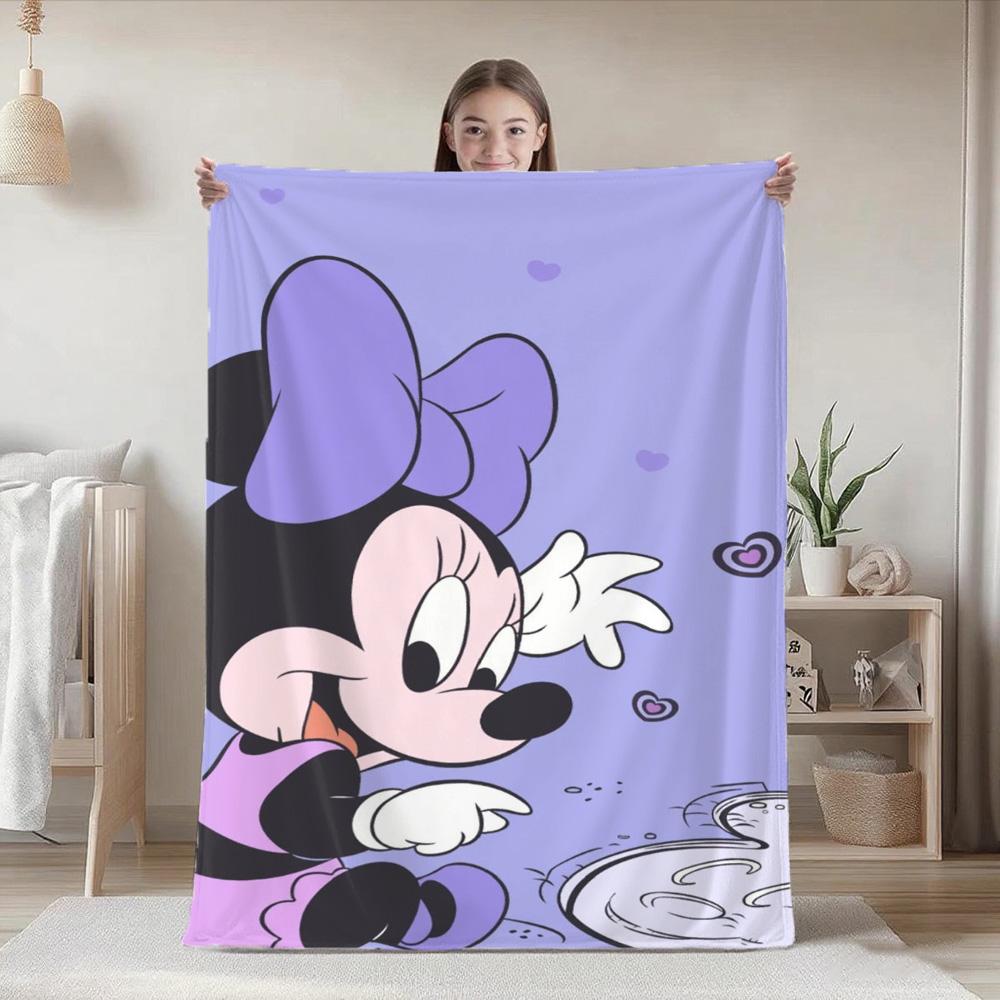 

Home and Decoration Cute Fashion Throw Blankets for Beds/sofa M-Minie mouse Blanket for Camping/Traveling Blanket Best Gifts 75cmx90cm