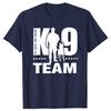 Funny K9 Team K9 Unit Malinois T Shirts Graphic Cotton Streetwear Short Sleeve Birthday Gifts Summer Belgian Dog T-shirt Men