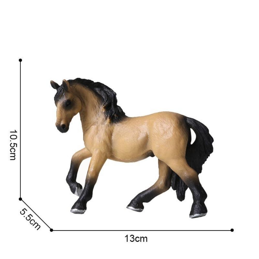 PVC Figurines Horse Animal Model Simulation Wild Life Horse Model  Early Educational