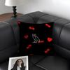 D-Drake O-Ovo Owl Cushion Cover Natural Linen Organic Fabric Double-Sided Printing Sofa Home Decor Gift Pillow Case