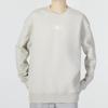 Adidas Pure Color Logo Sport Casual Round Neck Sweatshirt Men Sweatshirt Khaki HK0396