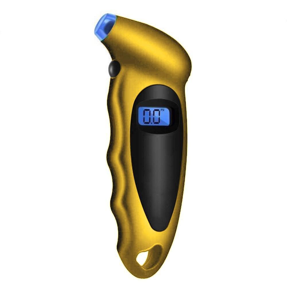 New Backlit Tire Pressure Gauge, High-precision Digital Tire Pressure Monitoring, Car Tire Air Pressure Meter, LCD Display