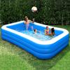 Piscină pliabilă mare pentru copii, Piscină de familie, Capacitate mare, Perfectă pentru înotul de vară și joaca în apă, Depozitare ușoară, Temperatură ridicată