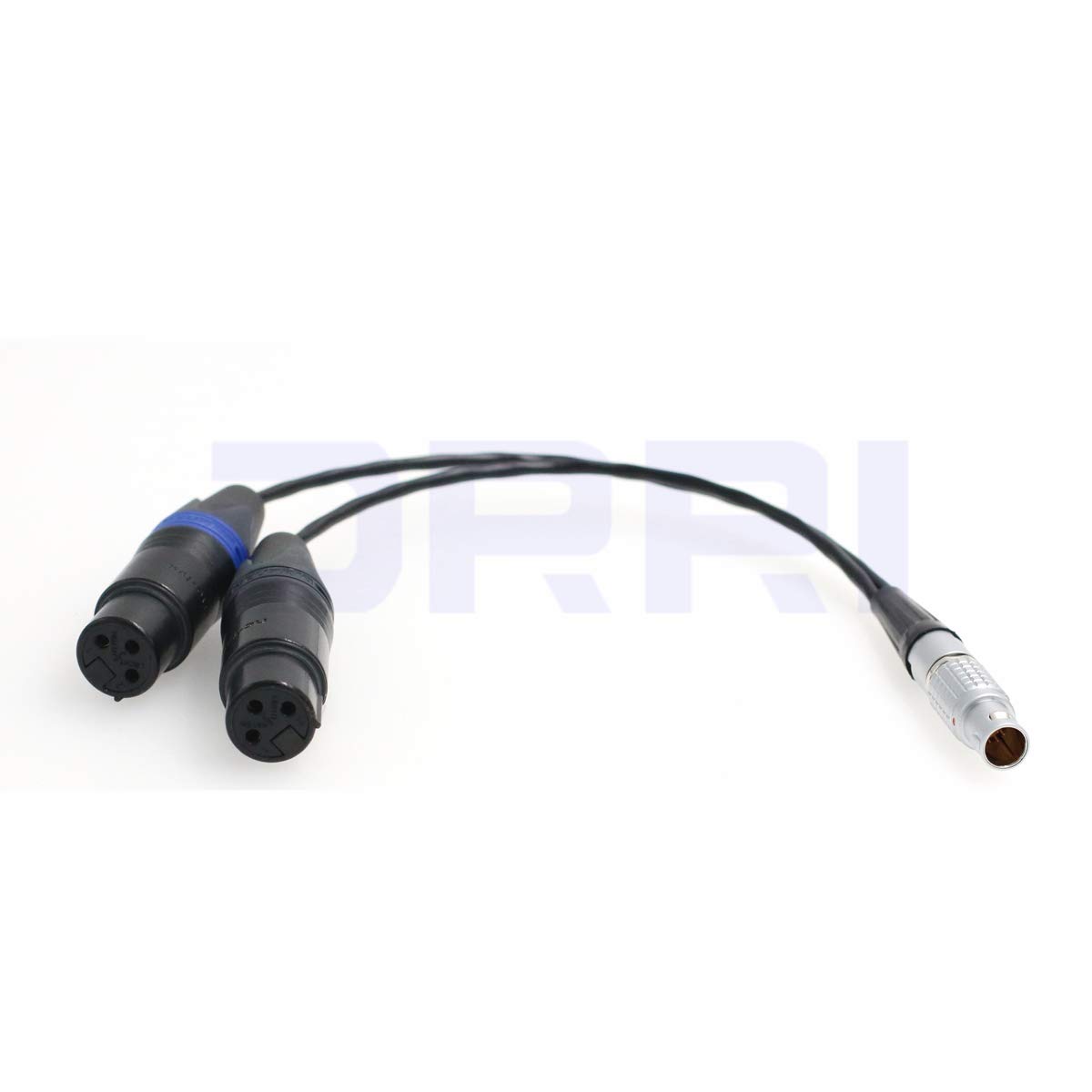 

DRRI Atomos to Dual XLR Breakout Audio Input Cable for Shogun Monitor Recorder 10-pin 3-pin