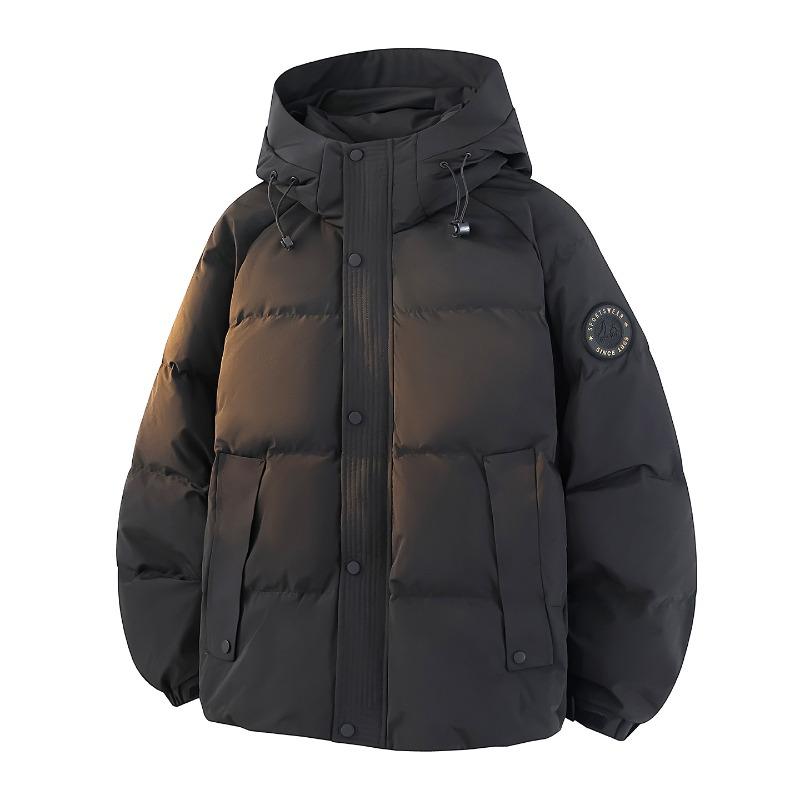 

% Пух Новый Национальный Стандарт Белый Утиный Пуховик Мужской и Женский Зимний Свободный Пирог Преодолеть Утолщенная Куртка с Капюшоном Мужская S