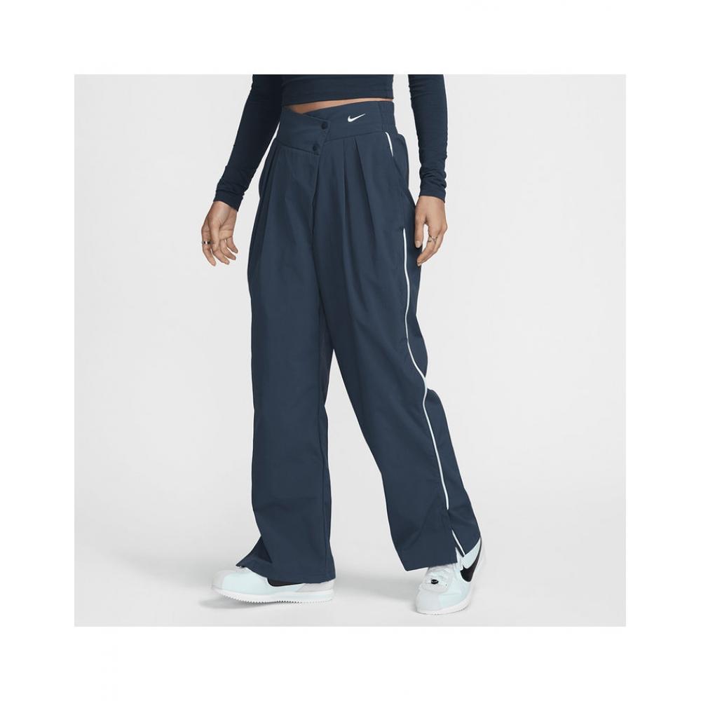 

Женские брюки Nike S со средней посадкой Repel FV7542 478 navy blue white/65