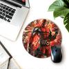 1 szt. Podkładka pod mysz Pad do konsoli do gier Pad na komputer i laptop Pad na klawiaturę i mysz biurowy Akcesoria biurkowe gumowe Marvel Deadpool Uroczy