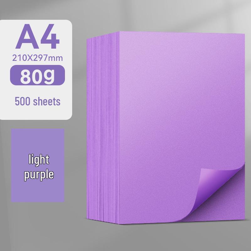 A4 80g Multicolor Origami Paper - 500 Sheets for Kids Craft and Printing