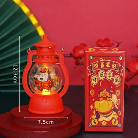 Lampă cu petrol LED retro, lumină de lumânare - Decor de sărbători portabil și ornament creativ pentru atmosferă.