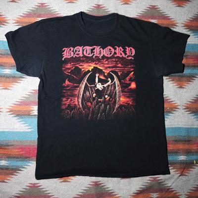 T-shirt Unisexe Bathory Memorial Quorthon Black T Toutes Tailles UB070