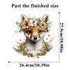 Cute Fox Bathroom Sticker Creative Toilet Lid Decoration Waterproof Self-Adhesive Vinyl