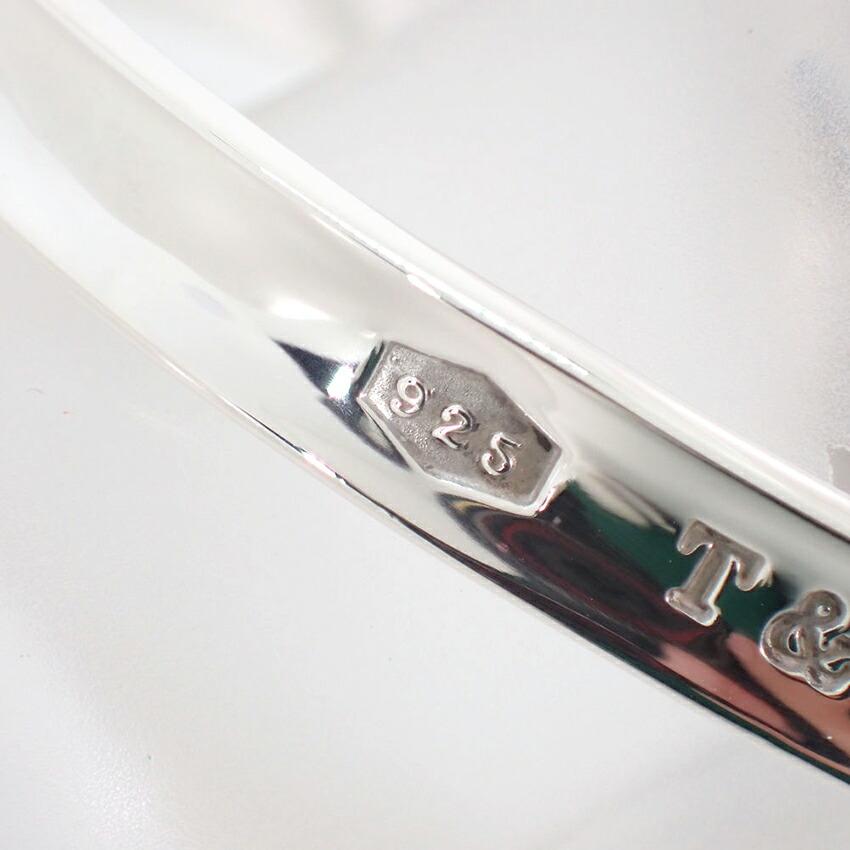 [Used] TIFFANY 925 1837 Narrow Bangle/j10-10