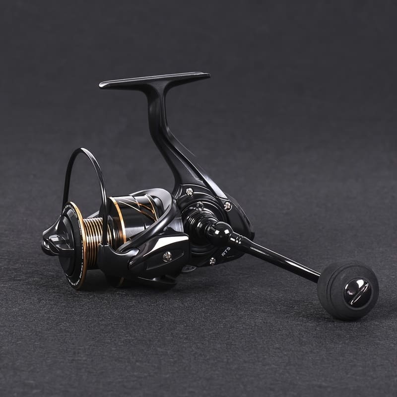 Durable Metal Foldable Rocker Comfortable Grip Spool Fish Reel Micro-lure Sea Fishing Gear Sea Rod Gift Ideal Product Exquisite Workmanship