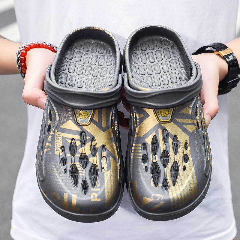 Sandaler for menn Sommersko Tresko Hagesko Fritidssko Strandsko Halvtøfler