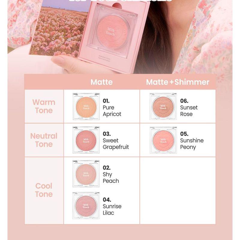 Milk Touch - Touch My Cheek - 6 Colors