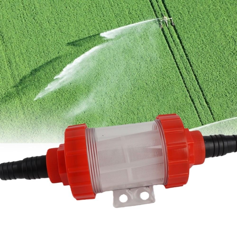 Clear Housing Garden Irrigation Filter Mesh Screen Inline Water Filter Sprinkler System