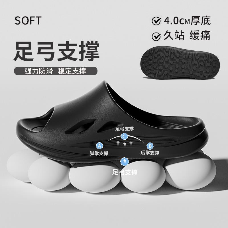 New same non-slip slippers bathroom bath kitchen waterproof non-slip oil sandals wholesale