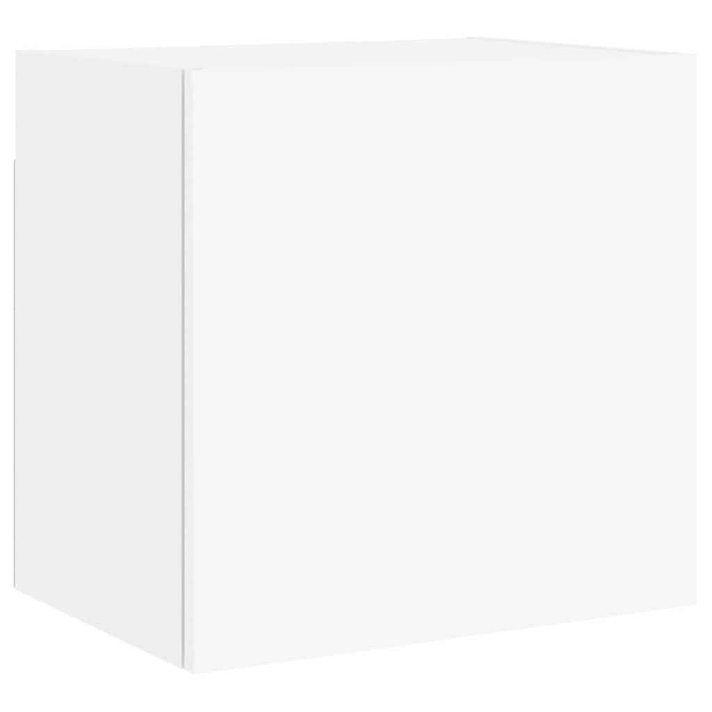 Vidaxl Ścienna Szafka Tv, Biała, 40,5X30X40 Cm