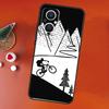 MTB Mountain Bike Cycling Bicycle Case For OPPO Find X9 X8 X5 Pro OPPO Reno 11F 12F 13F 14F 7 8 Lite 10 11 12 13 14 Pro Cover