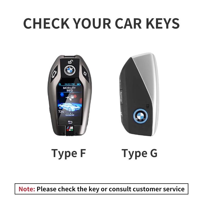 BMW LCD kryt na klíč pro řady 5, 6, 7; X5, X7; 730li, 740; 535le; GT Plášť a přezka