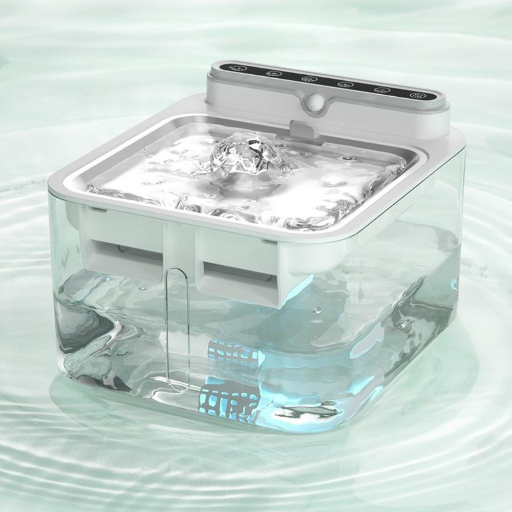 Portable Wireless Pet Water Drinker Circulating Water Eco-friendly Smart Pet Water Dispenser Detachable Pet Water Fountain