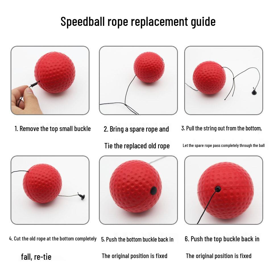 Head-Mounted Boxing Reaction Ball for Fitness and Entertainment