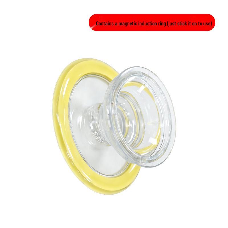 Magsafe Transparent Magnetic Resin Painting Acrylic Retractable Holder