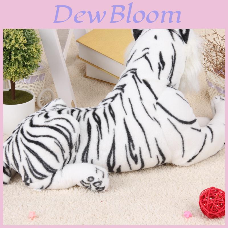 Tigre Bianco Peluche Morbido Giocattolo Bambola Per Bambini Compagno Ideale da Coccolare Per Neonati