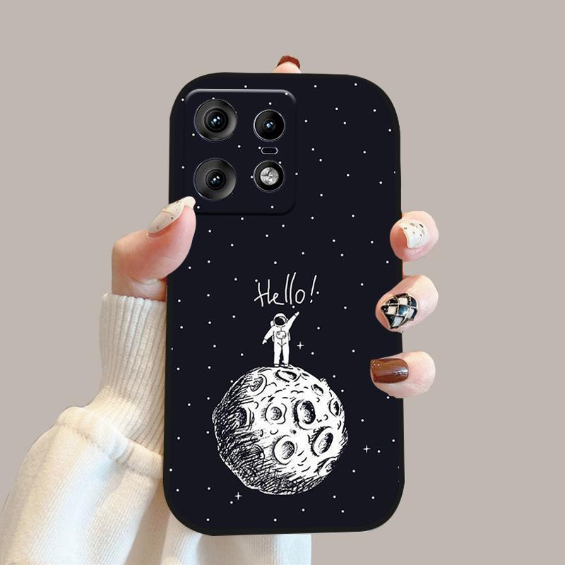 Cartoon Luxury Coque For Motorola Edge50 Pro Case Edge 50s Pro Silicone Soft Phone Cover For Moto Edge 50 Fusion 5G Protector
