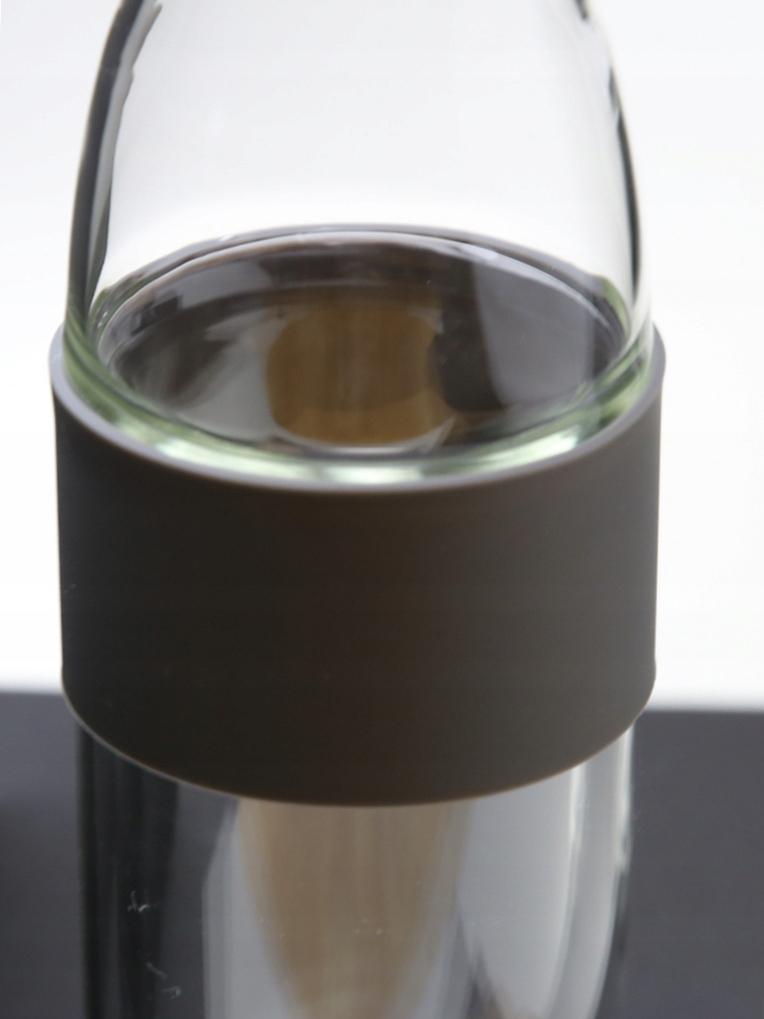 GLASS ECO THERMAL WATER BOTTLE 450 ml