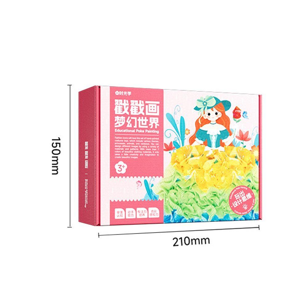 Puzzle Vzdělávací Poke Paint Art Stick 3D Vzdělávací hračky Poke Art Hračky pro kutily Domácí dekorace