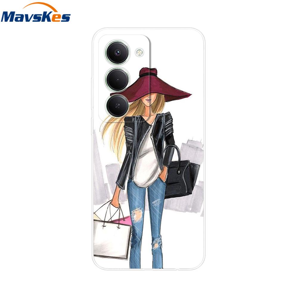 For Redmi 15 4G 5G Case Fashion Cartoon TPU Silicone Soft Phone Cover For Xiaomi Redmi 15 Case Protective Back Shells Coque Capa