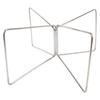 Foldable Cooler Stand Stainless Steel Damp Proof Outdoor Cooler Holder Stand for Camping