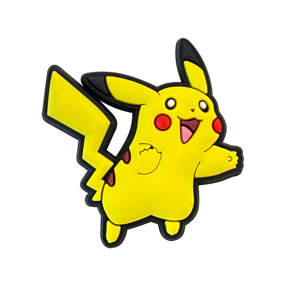 Puha Gumi Pokémon Virágos Klumpa Cipőcsatok